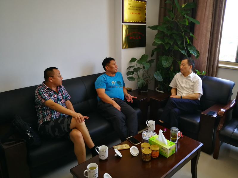 分会到访红狮环保 探讨协同处置用离线式综合气化炉技术路线